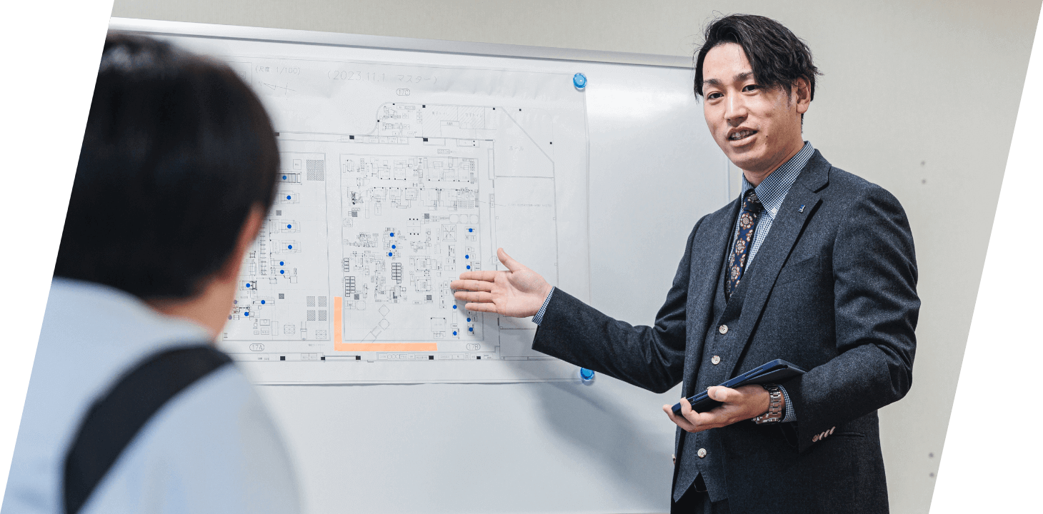 積み重ねた実績と新しい技術・情報で、お客様の長期的な成長を支援します。