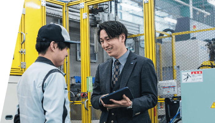 専門性と人間性を兼ね備えた営業が、します。お客様に寄り添った商品をご提案します。